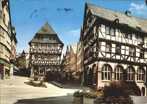 Wetzlar Eisenmarkt Fachwerkhaus Kat. Wetzlar