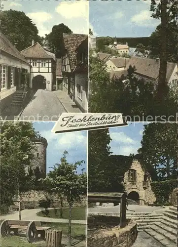 Tecklenburg Turm Brunnen Legge Kat. Tecklenburg