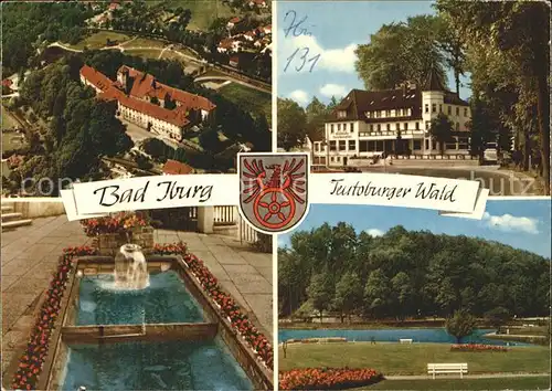Bad Iburg Charlottensee Brunnen Schloss  Kat. Bad Iburg