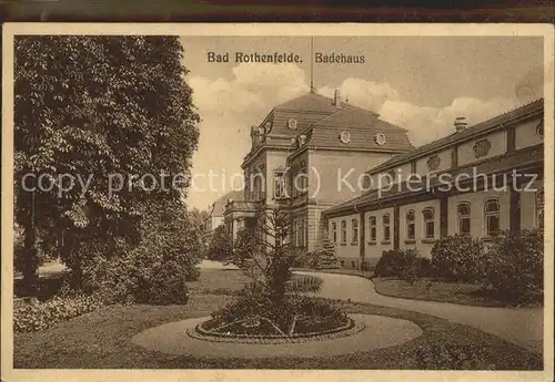 Bad Rothenfelde Badehaus Kat. Bad Rothenfelde