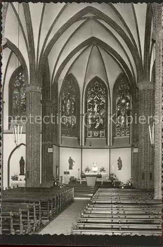 Bad Laer Pfarrkirche Inneres / Bad Laer /Osnabrueck LKR