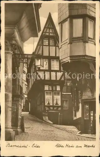 Bernkastel Kues Altes Haus am Markt Kat. Bernkastel Kues