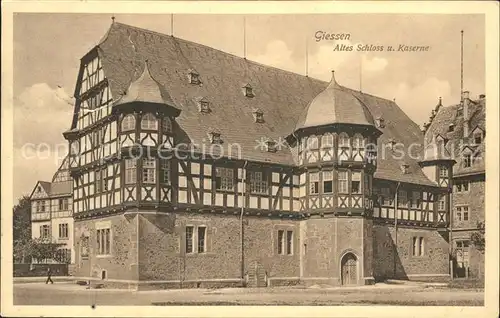 Giessen Lahn Altes Schloss und Kaserne / Giessen /Giessen LKR