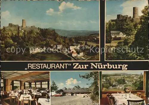 Nuerburg Die Nuerburg Restaurant zur Nuerburg Kat. Nuerburg