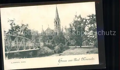 Bad Neuenahr Ahrweiler Ahrbruecke Kirche Kat. Bad Neuenahr Ahrweiler