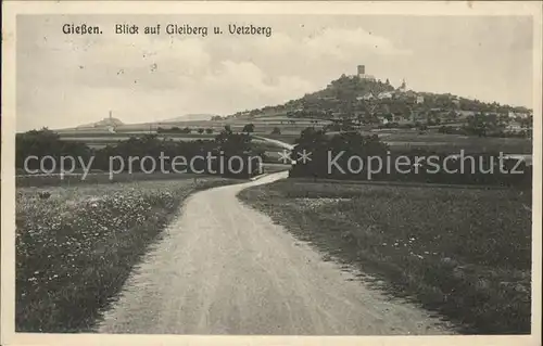 Giessen Lahn mit Gleiberg und Vetzberg / Giessen /Giessen LKR