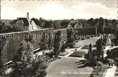 Bad Salzuflen Gradierwerk Rosengarten Kat. Bad Salzuflen