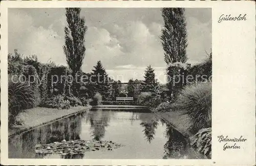 Guetersloh Botanischer Garten Kat. Guetersloh