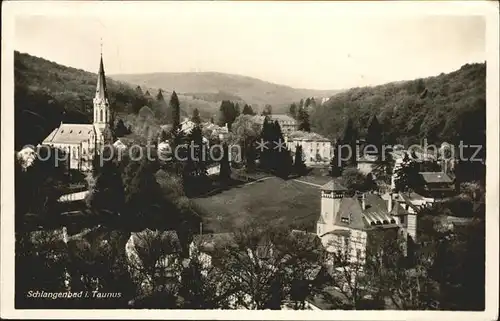 Schlangenbad Taunus Panorama Kat. Schlangenbad