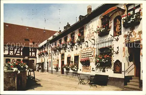 Koenigstein Taunus Klostergut Kaffee "Zum froehlichen Landmann" Kat. Koenigstein im Taunus