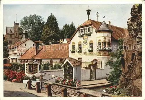 Koenigstein Taunus Klostergut Rettershof Kaffee "Zum froehlichen Landmann" Kat. Koenigstein im Taunus