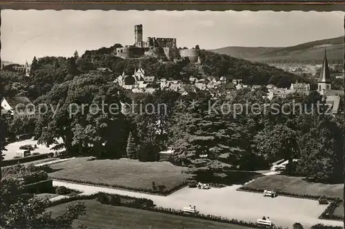 Koenigstein Taunus Panorama mit Burg Kat. Koenigstein im Taunus