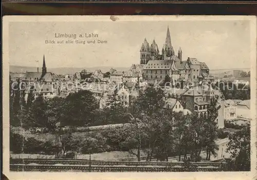 Limburg Lahn Dompanorama Kat. Limburg a.d. Lahn