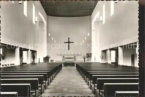 Bad Salzuflen Pfarrkirche Liebfrauen innen Kat. Bad Salzuflen