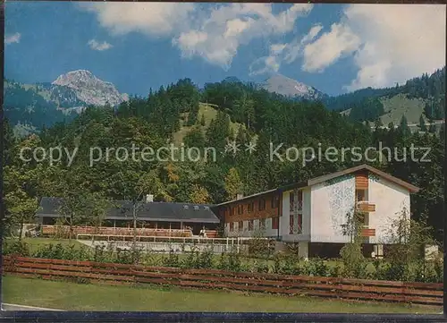 Bayrischzell AOK-Rehabilitationsheim Auracher Hof / Bayrischzell /Miesbach LKR