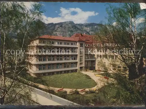 Bad Reichenhall Kurheim bayrischer Krankenkassen / Bad Reichenhall /Berchtesgadener Land LKR