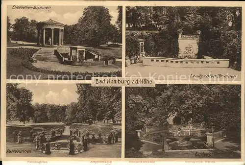 Bad Homburg Landgrafen Brunnen  Stahlbrunnen Ludwigsbrunnen  Kat. Bad Homburg v.d. Hoehe