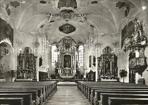 Hilpoltstein Mittelfranken Katholische Pfarrkirche Innen / Hilpoltstein /Roth LKR