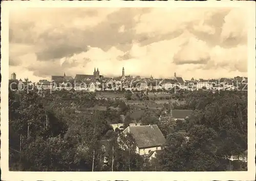 Rothenburg Tauber Aussicht auf Rothenburg Kat. Rothenburg ob der Tauber