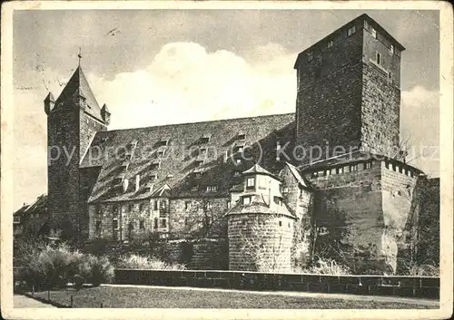 Nuernberg Kaiserstallung der Burg Kat. Nuernberg