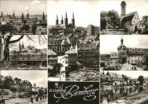 Bamberg Vierkirchenblick Michelsberg Concordia  Kat. Bamberg