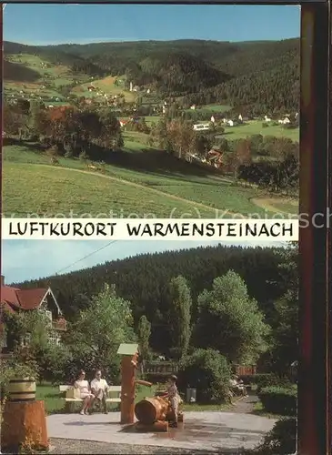 Warmensteinach Luftkurort im Fichtelgebirge Kat. Warmensteinach Fichtelgebirge