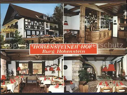 Hersbruck Hotel Landgasthof Hohensteiner Hof Kat. Hersbruck