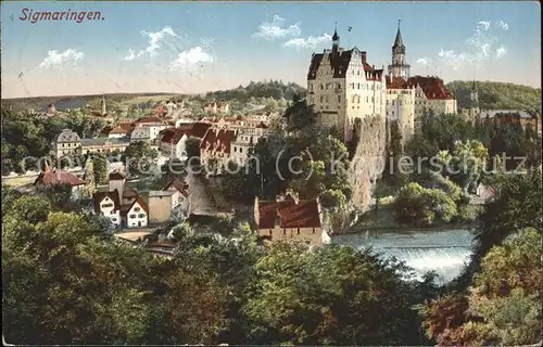 Sigmaringen Schloss Burg  Kat. Sigmaringen