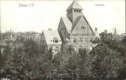 Plauen Vogtland Lutherhaus Kat. Plauen