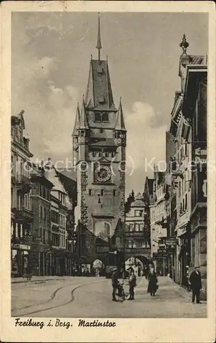 Freiburg Breisgau Martinstor Kat. Freiburg im Breisgau