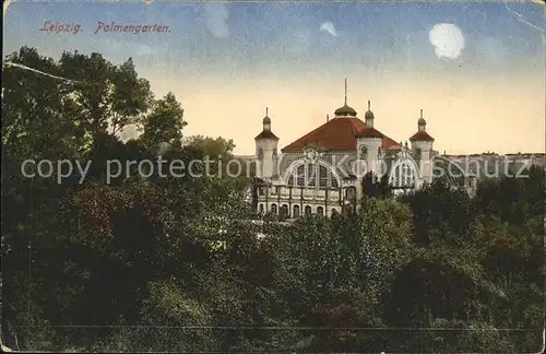 Leipzig Palmengarten Feldpost Kat. Leipzig