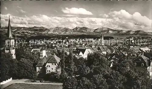 Wangen Allgaeu Panorama Kat. Wangen im Allgaeu