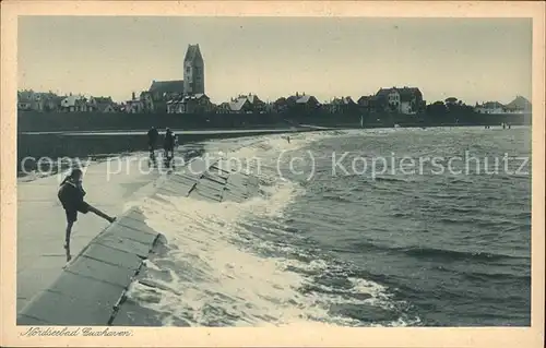 Cuxhaven Nordseebad Strand Kat. Cuxhaven