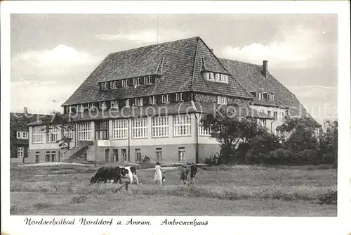 Norddorf Amrum Ambronenhaus Kat. Norddorf