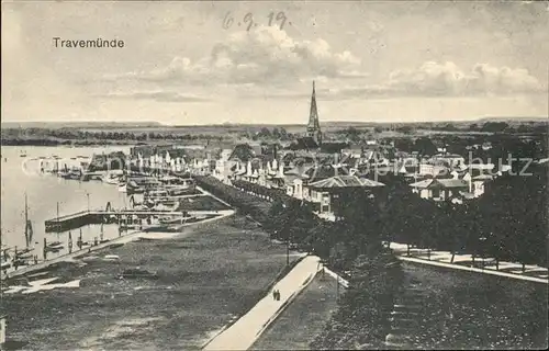 Travemuende Ostseebad Gesamtansicht / Luebeck /Luebeck Stadtkreis