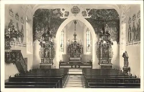 Hohentengen Hochrhein Pfarrkirche Inneres Kat. Hohentengen