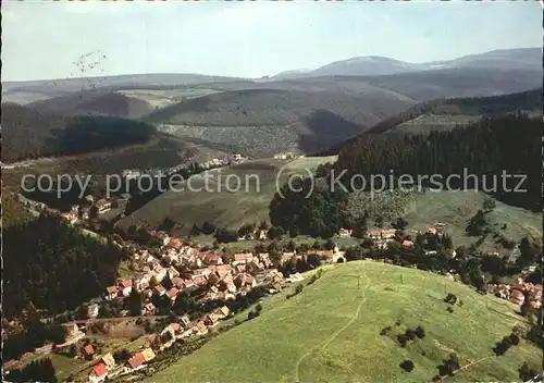 Wildemann Fliegeraufnahme Kat. Wildemann Harz