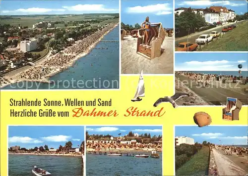 Dahme Ostseebad Strandpartien Kat. Dahme