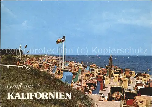 Kalifornien Strandpanorama Kat. Schoenberg (Holstein)