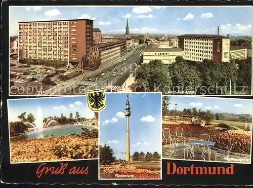 Dortmund Nord Sued Achse Florianturm Westfalenpark Kat. Dortmund