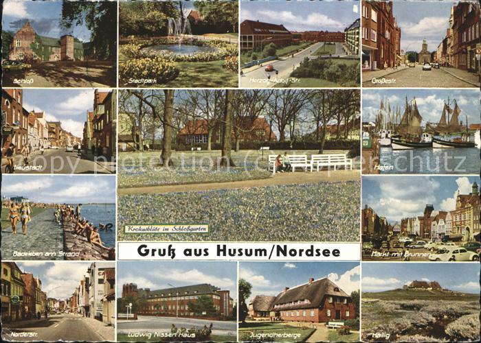 Husum Nordfriesland Schloss.. Ansichtskarten günstig