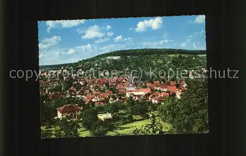 Buedingen Hessen Altstadt und Kurklinik / Buedingen /Wetteraukreis LKR