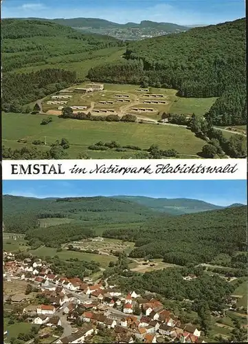 Emstal Panorama Naturpark Fliegeraufnahme Kat. Kloster Lehnin