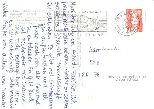 Camaret sur Mer Les carcasses au faud du port Kat. Camaret sur Mer