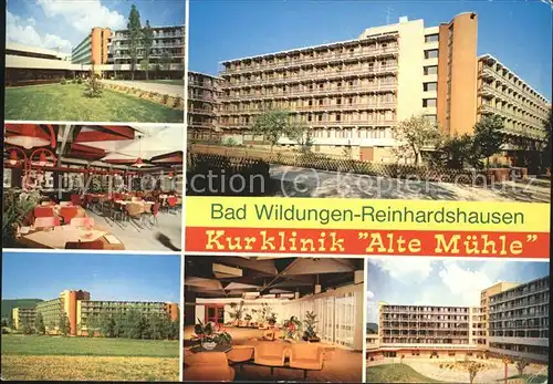 Reinhardshausen Kurklinik Alte Muehle Teilansichten Kat. Bad Wildungen