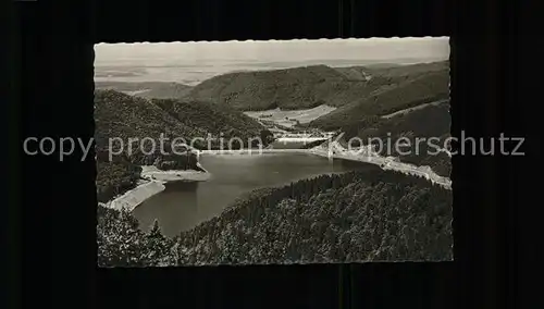 Bad Lauterberg Blick vom Jagdkopf Odertalsperre Stausee Kat. Bad Lauterberg im Harz