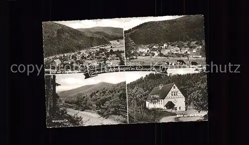 Ziegenhagen Witzenhausen Teilansichten Waldpartie Kaufinger Wald Schule / Witzenhausen /Werra-Meissner-Kreis LKR