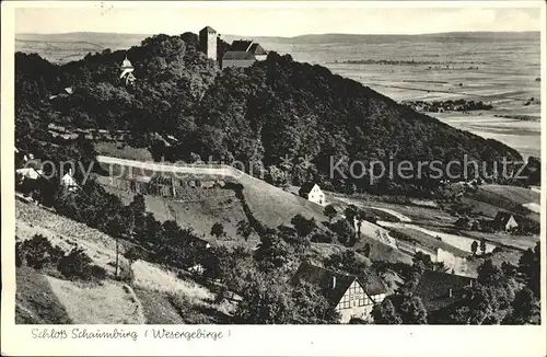 Balduinstein Schloss Schaumburg im Wesergebirge Kat. Balduinstein