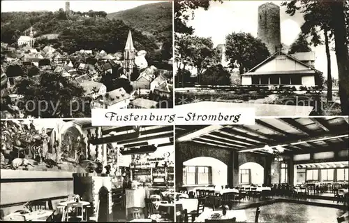 Stromberg Hunsrueck Burggaststaette Fustenburg Kat. Stromberg