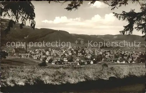 Neustadt Titisee Gesamtansicht Luft  und Kneippkurort Kat. Titisee Neustadt